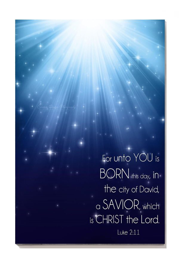 Savior Is The Christ The Lord Gof For Gift For Christian Canvas Gallery Painting Wrapped Canvas Framed Prints, Canvas Paintings