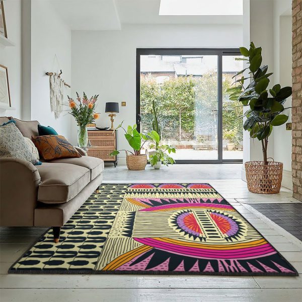 Non Shedding Holli Zollinger Rug Rectangle Rugs Washable Area Rug Non-Slip Carpet For Living Room Bedroom - Image 2