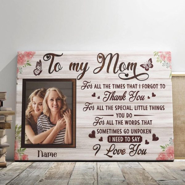 Canvas Prints From Photos, Personalized Canvas, Best Gifts For Mom, Mother Day Gift Demcanvas - Image 5