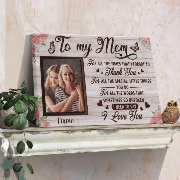 Canvas Prints From Photos, Personalized Canvas, Best Gifts For Mom, Mother Day Gift Demcanvas - Image 7