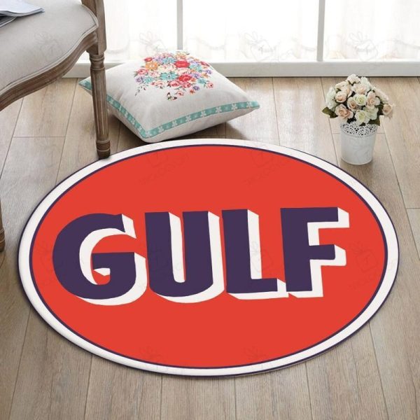 Lemans Round Mat Gulf Racing Lemans Steve Mcqueen Round Floor Mat Room Rugs Carpet Outdoor Rug Washable Rugs